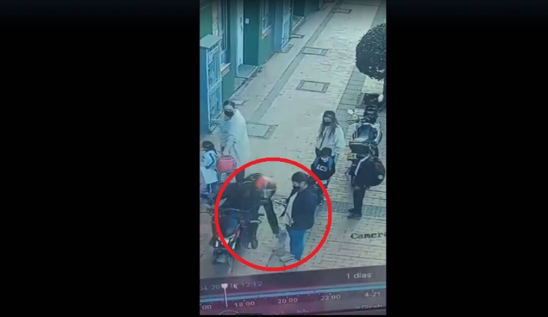 Hurto mascota en Engativá - vía Twitter 