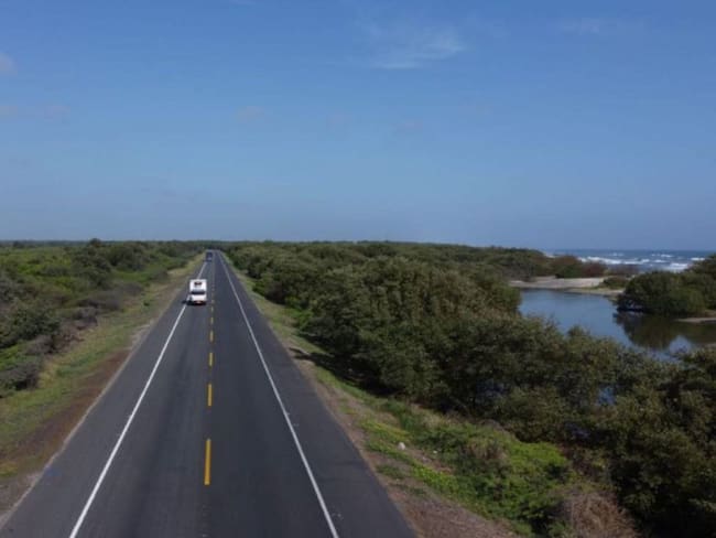Vía Barranquilla - Ciénaga 