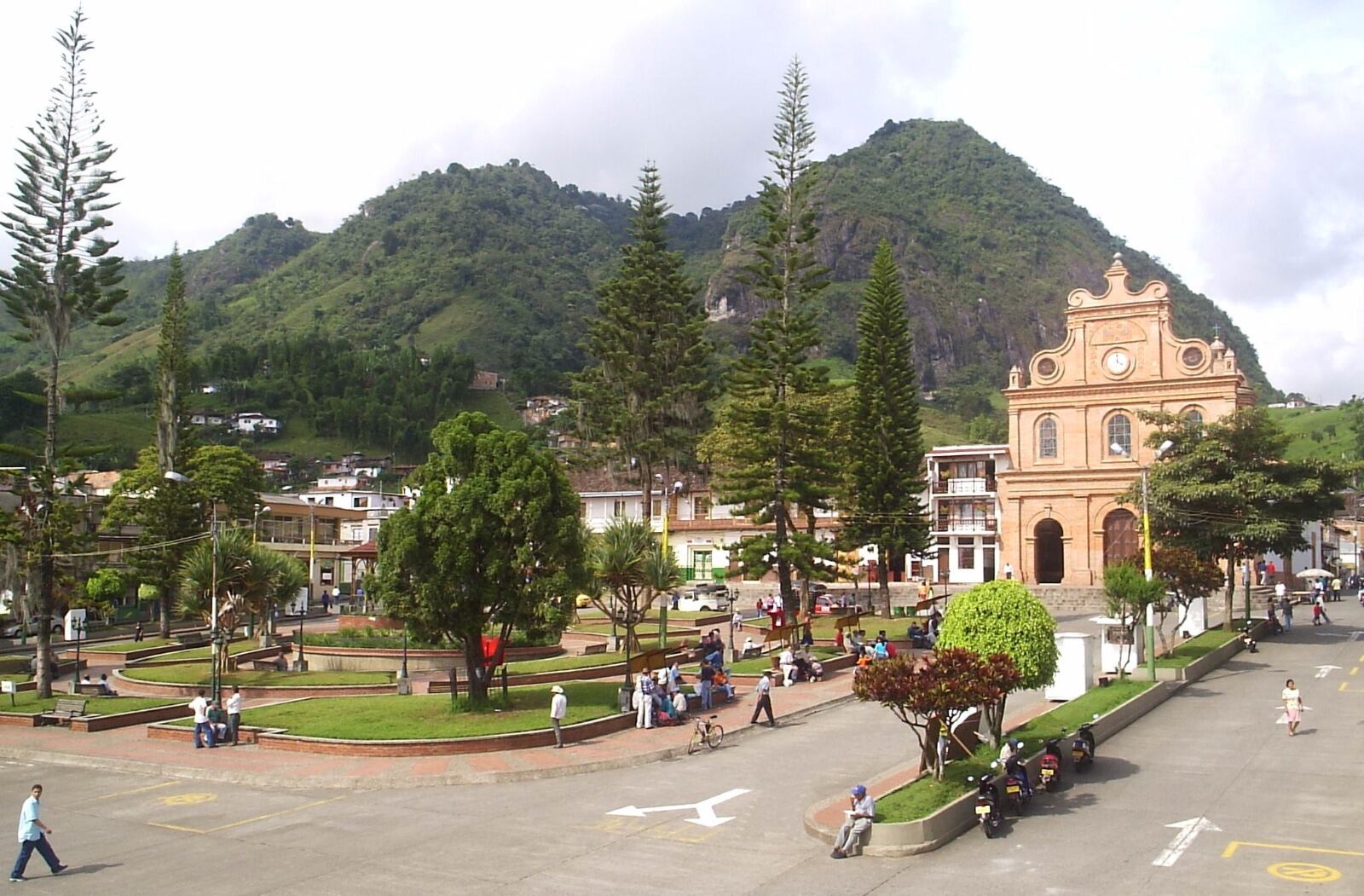 Foto Gobernación de Caldas / referencia parque de Riosucio, Caldas