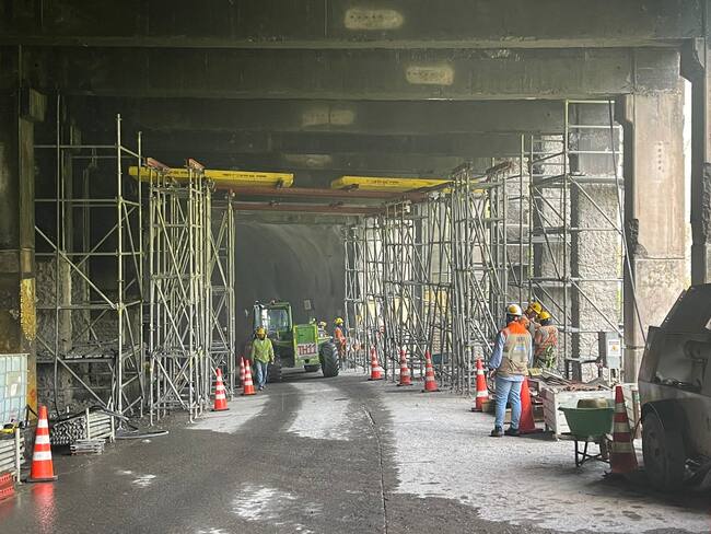 Reabren tránsito parcial 24 horas en Quebradablanca bajo condiciones climáticas