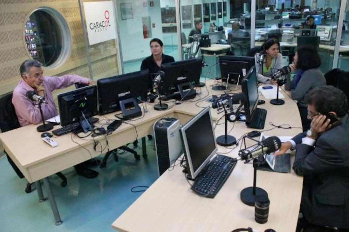 Luis Eduardo Garzón, Ana María Ibáñez, María Teresa Ronderos y José Félix Lafaurie