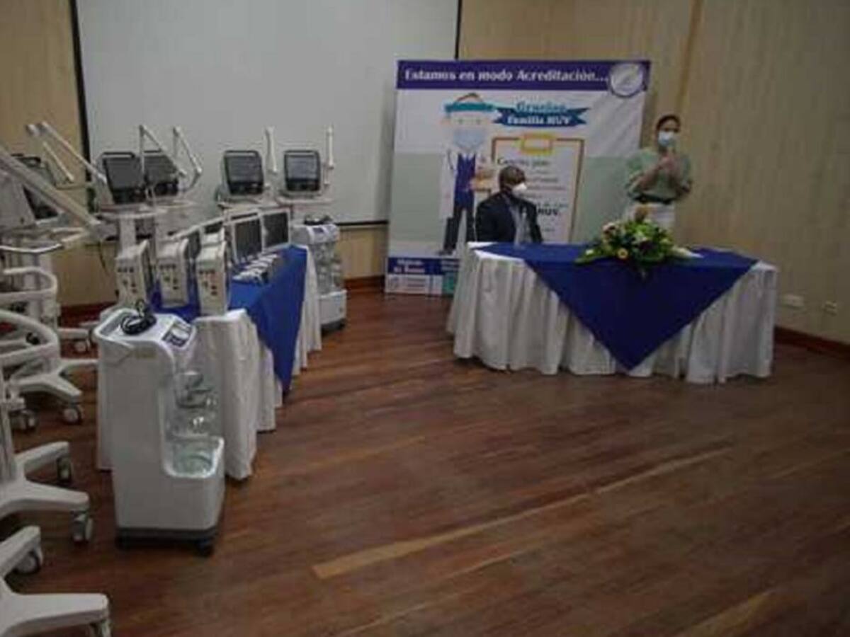 HUV recibe donación de última tecnología para atención de pacientes COVID