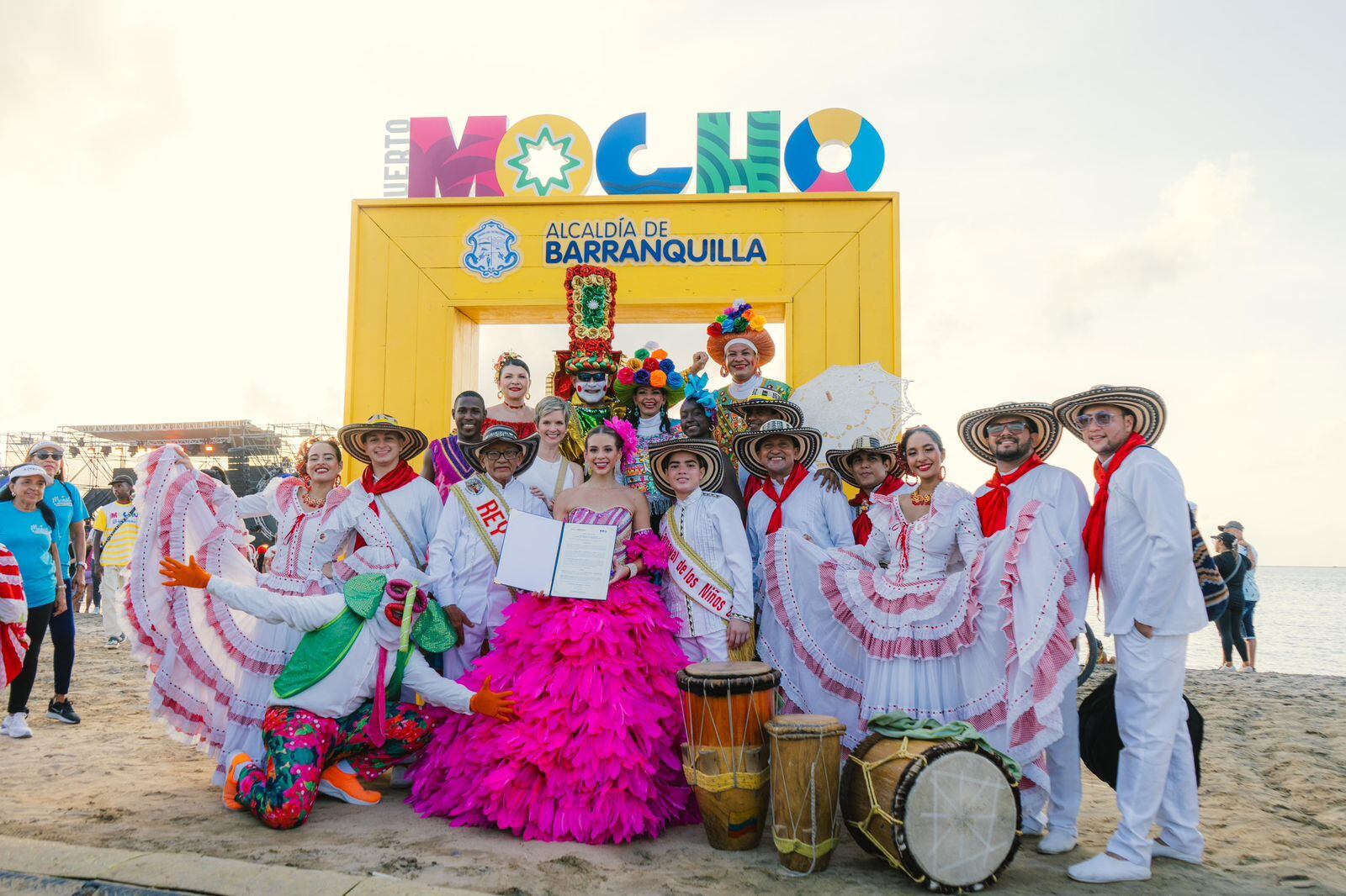 Tatiana Angulo Fernández de Castro, reina del Carnaval de Barranquilla 2025