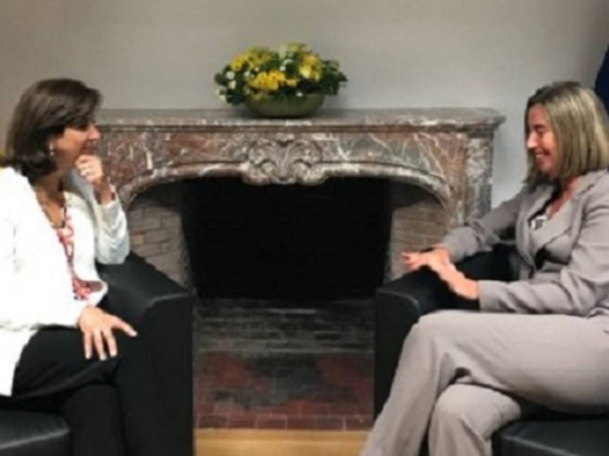 Colombia agradece a la Unión Europea su compromiso con el país