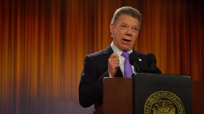 Juan Manuel Santos. Foto: Colprensa