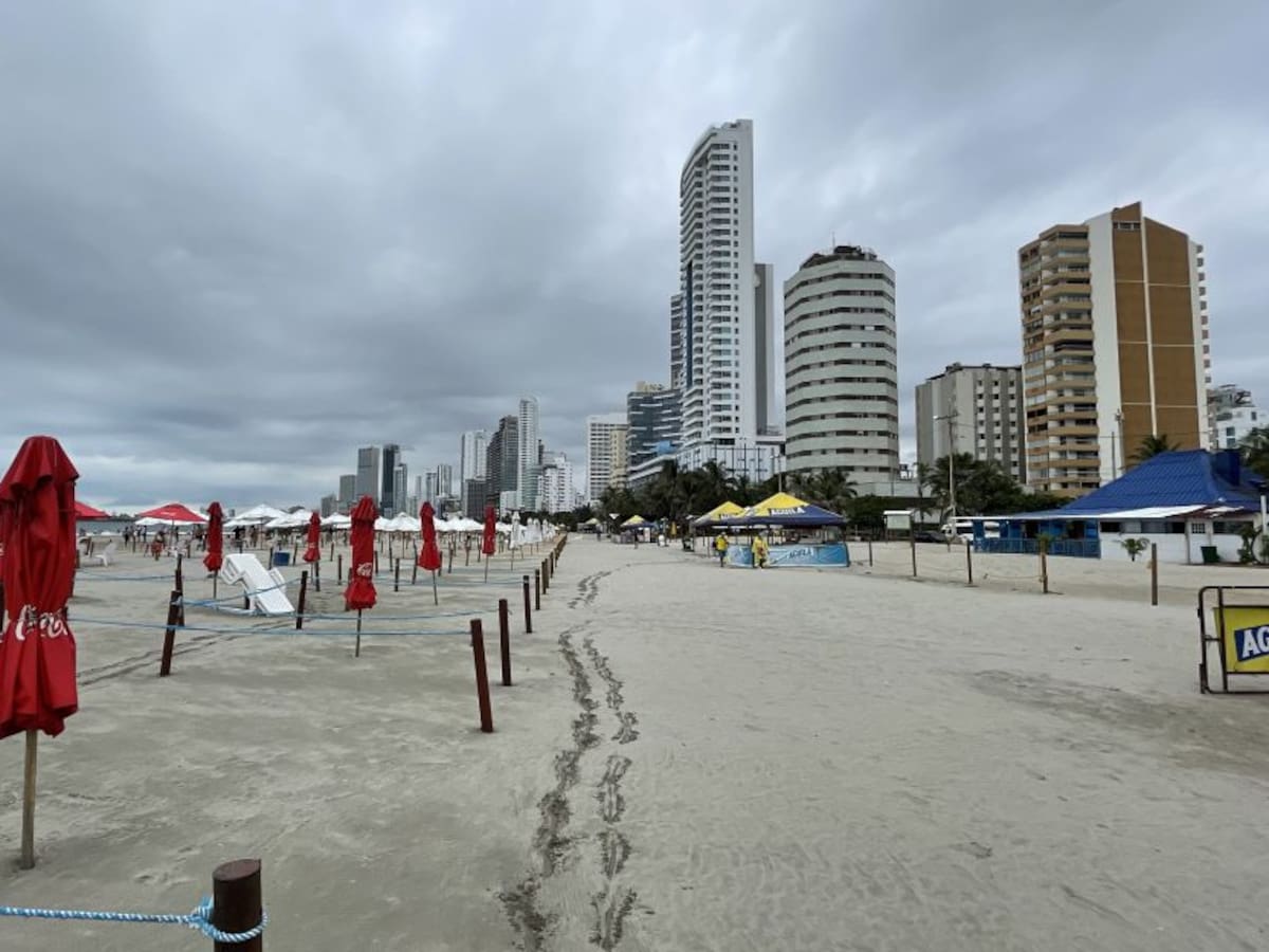 Velocidad de los vientos en Cartagena sigue aumentando