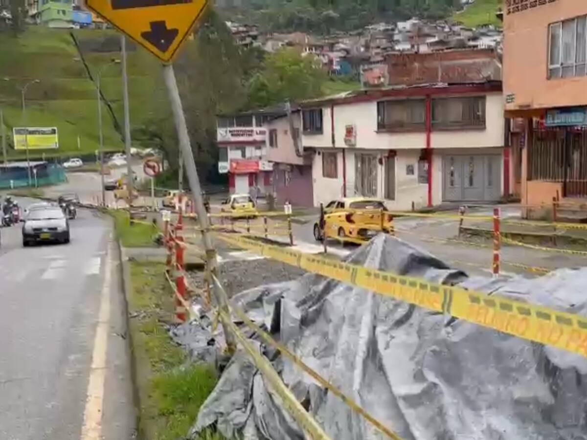 Frenadas quedaron las obras del Intercambiador Vial de Los Cedros