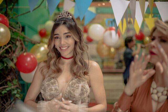 Alejandra Villafañe en su trabajo en la película 'El yupi y el guiso'. (Colprensa-Dago García Producciones).