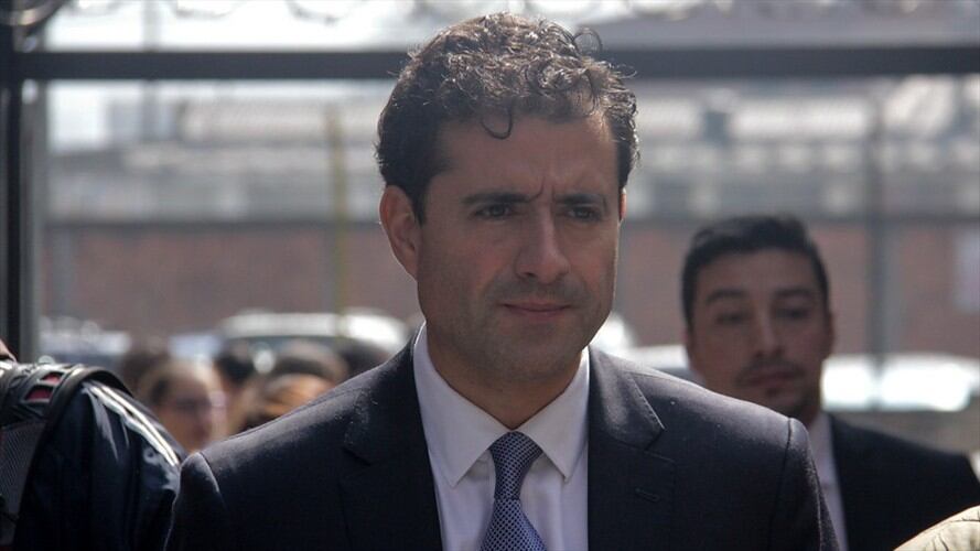 Francisco Uribe, hermano de Rafael Uribe, asiste a diligencia en Paloquemao. Foto: Colprensa