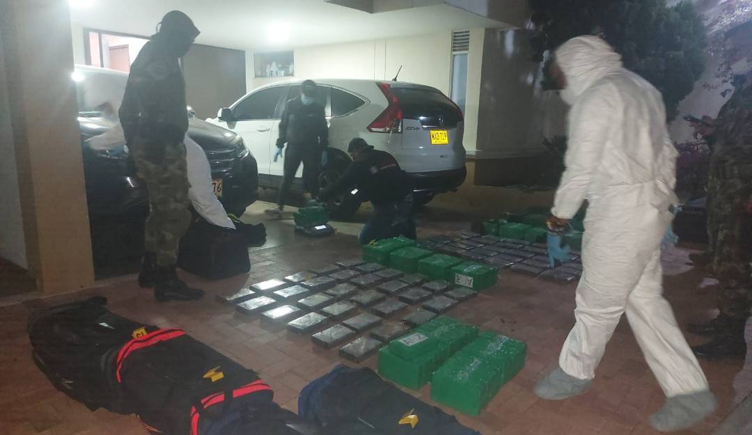 Operativo en vivienda de Barranquilla / Cortesía