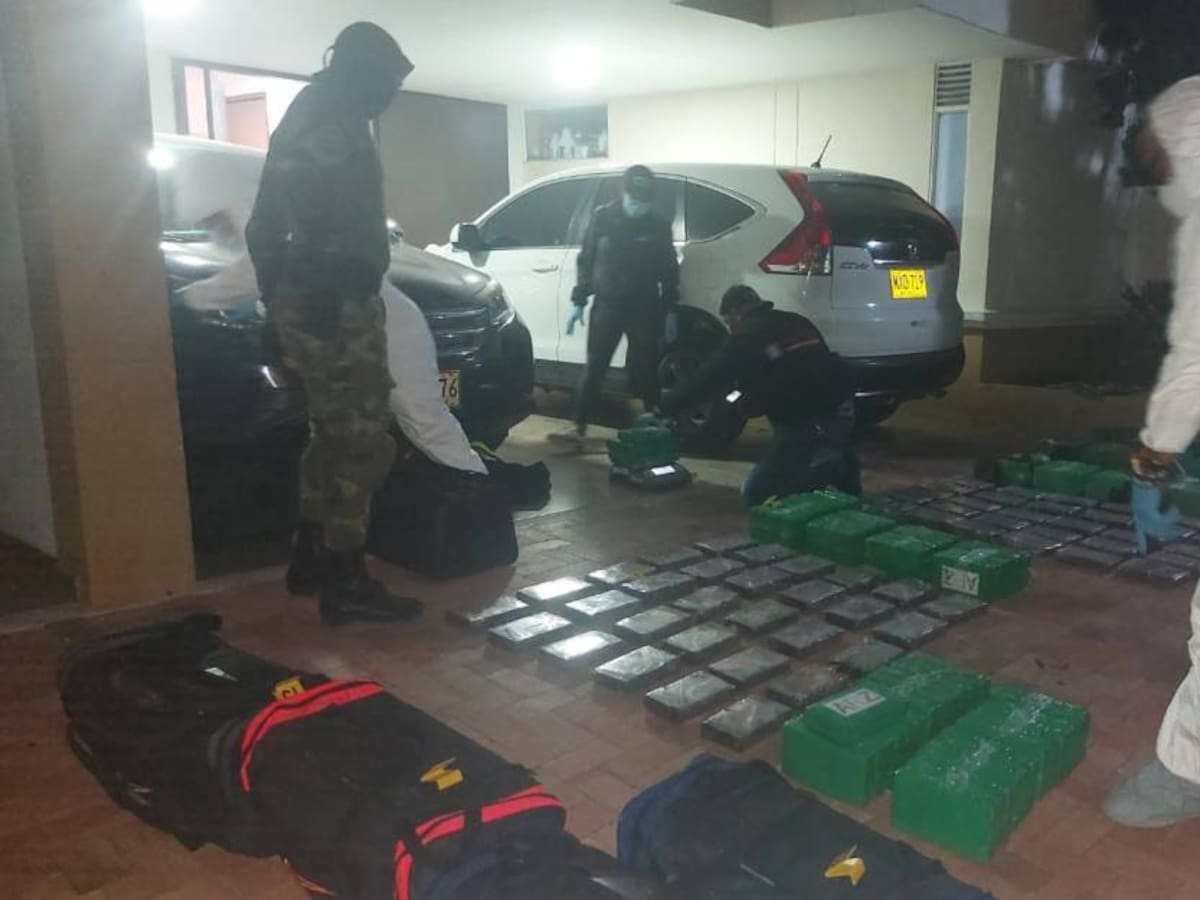 Hallan 300 kilos de cocaína en una vivienda del norte de Barranquilla