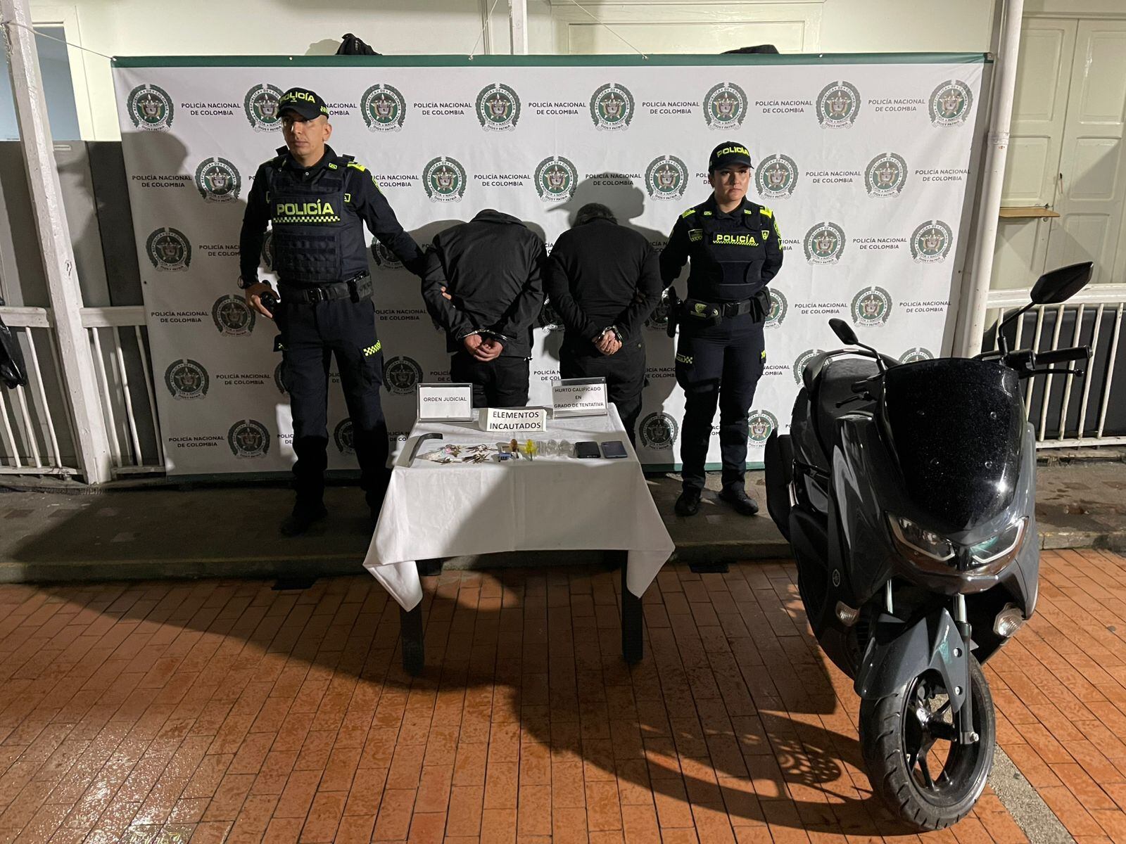 Fotografía suministrada: Policía de Risaralda