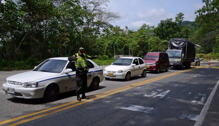 Plan retorno en vías de Antioquia.