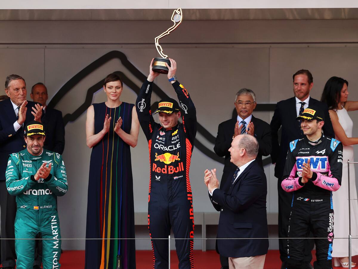 Verstappen reina bajo la lluvia: Se quedó con el GP de Mónaco