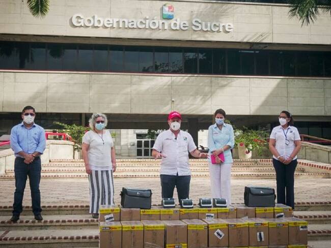 Emiratos Árabes donó ventiladores para UCI a tres hospitales en Sucre