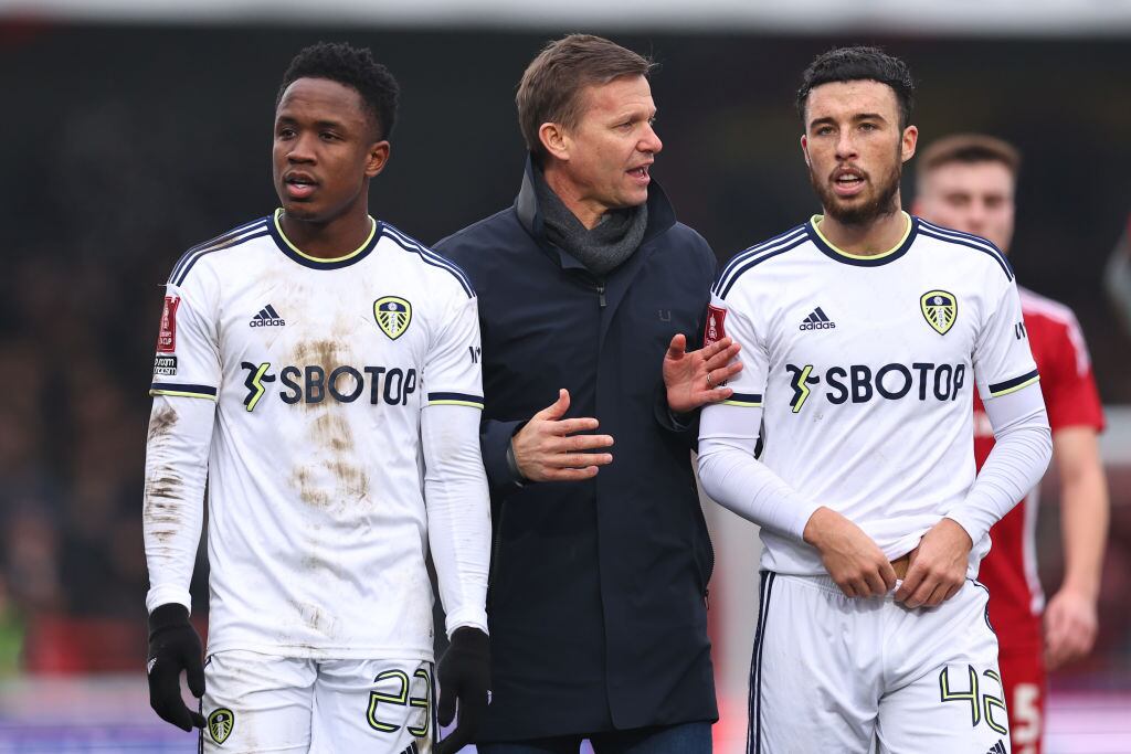 Jesse Marsch, entrenador del Leeds. (Photo by Robbie Jay Barratt - AMA/Getty Images)