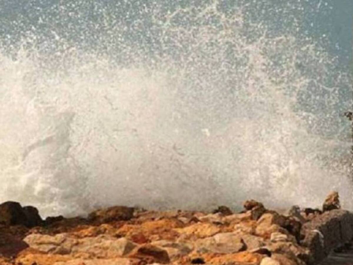Lanzan alerta roja sobre el centro del litoral Caribe Colombiano