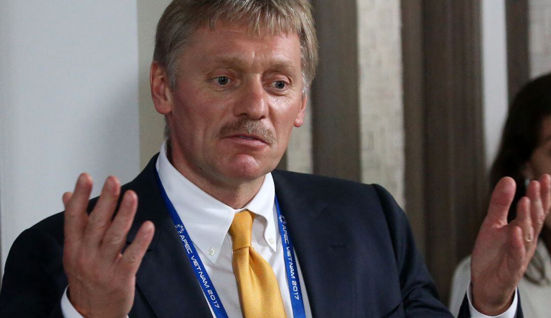 El portavoz de la Presidencia rusa, Dmitri Peskov