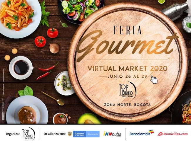 Primera feria gastronómica virtual busca reactivar sector en Bogotá