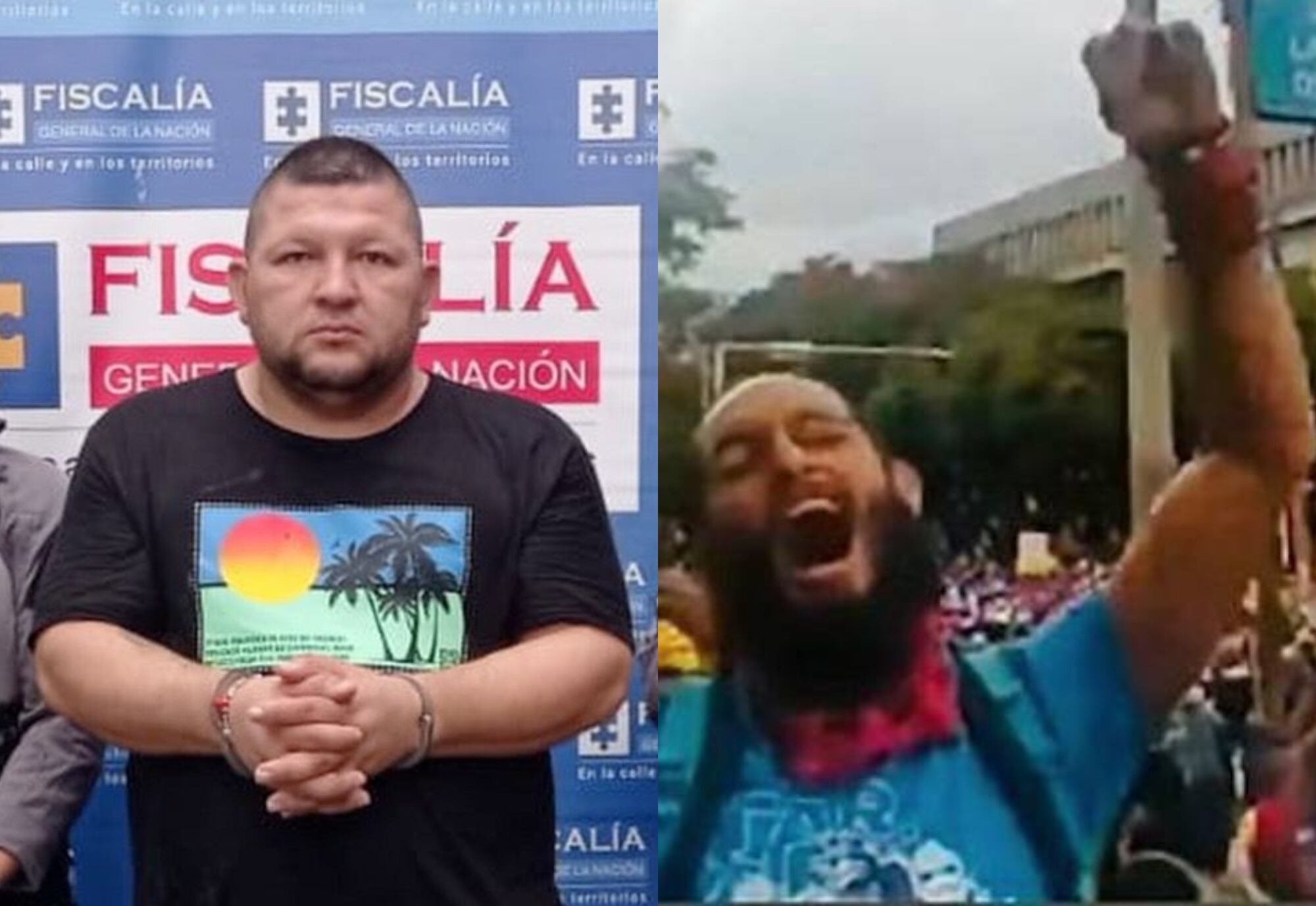 Jonatan Stiven Mejía Hurtado, alias ‘Truan’. Cortesía Fiscalía y redes sociales