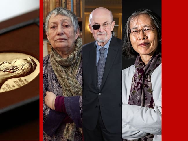 Autores opcionados a ganar el Premio Nobel de Literatura 2023. Fotos: Getty Images.