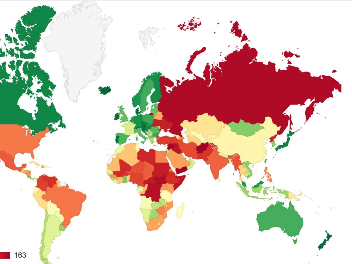 Colombia y Venezuela, los países menos pacíficos en Latinoamérica