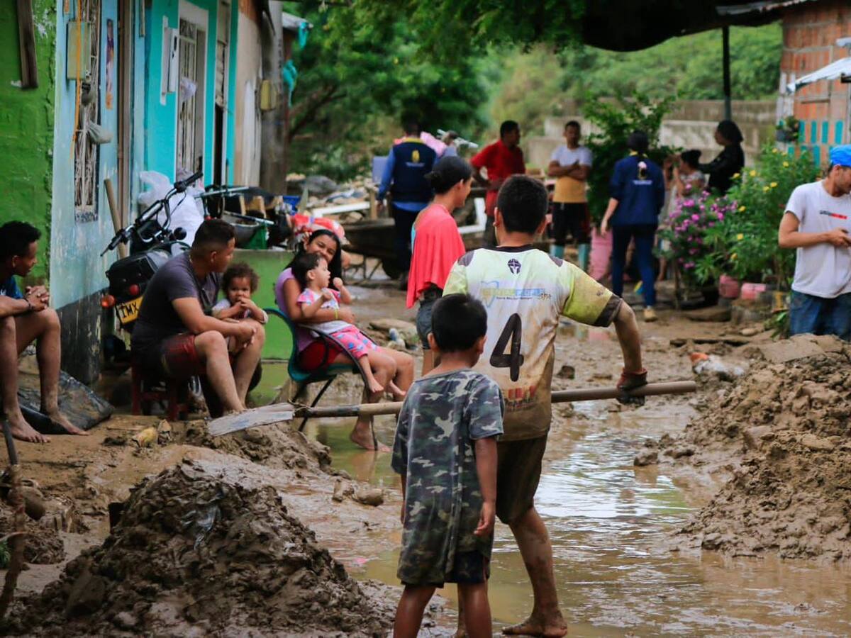 Se decretó calamidad pública por fuertes lluvias en Bucaramanga
