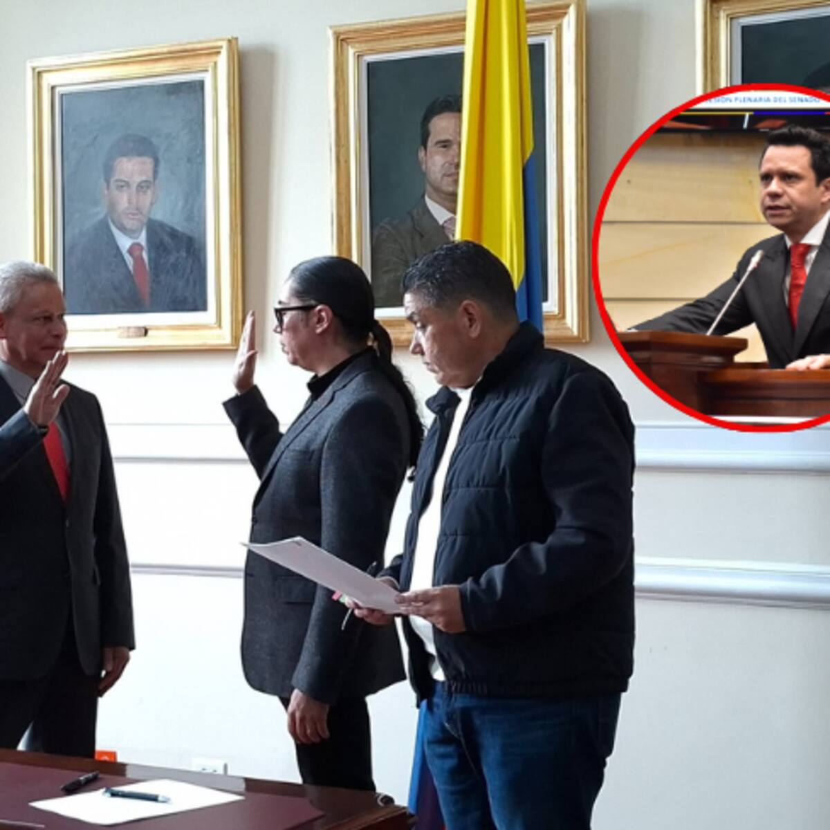 Secretario de Senado responde a polémica posesión de congresistas por 20 días:“La ley no los obliga”