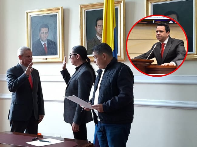 El secretario general del Senado, Diego González, se refirió a la posesión de 11 congresistas a pocos días de que finalice el Gobierno del presidente Petro. / Foto: Suministrada