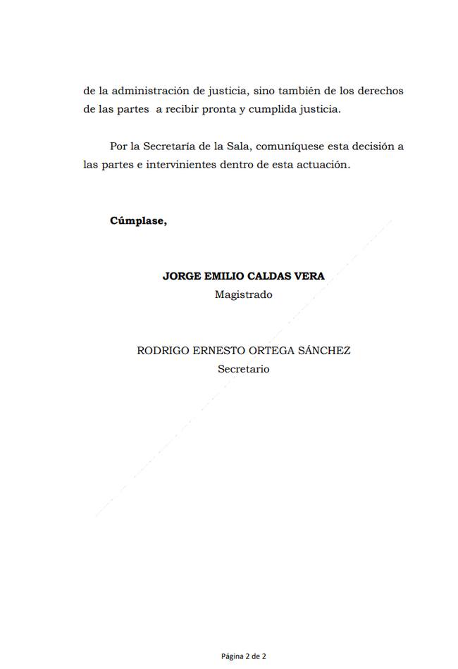 El llamado de atención de la Corte Suprema a la fiscal del caso Uribe