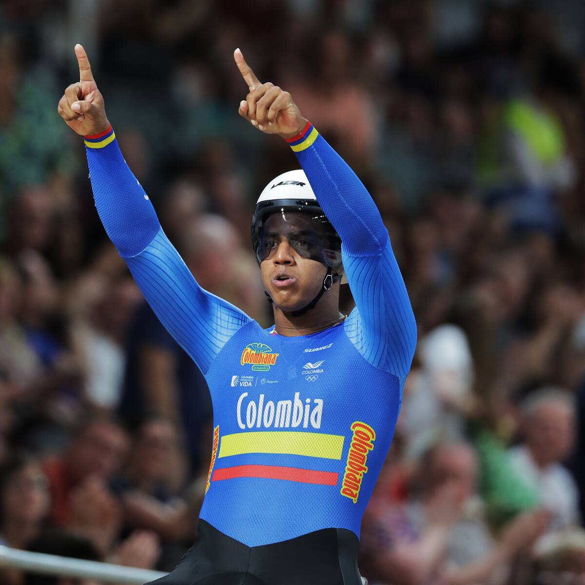 Kevin Quintero, campeón mundial del Keirin en Glasgow