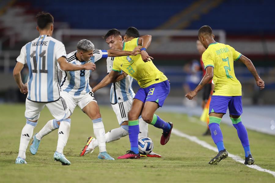 Brasil se impuso ante Argentina en el Sudamericano Sub-20 / EFE