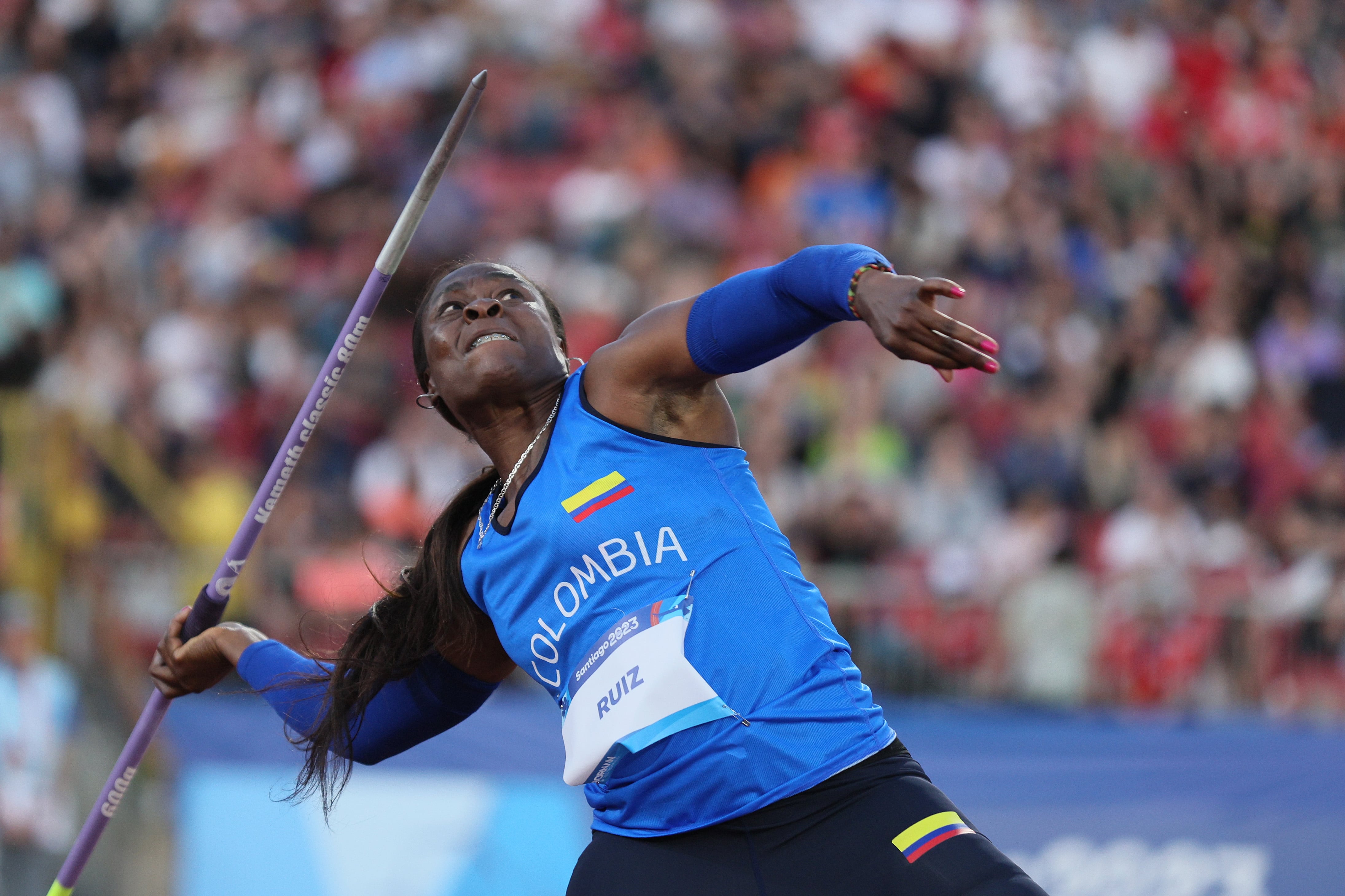 Flor Ruiz disputará la final de lanzamiento de jabalina este sábado 10 de agosto en París 2024