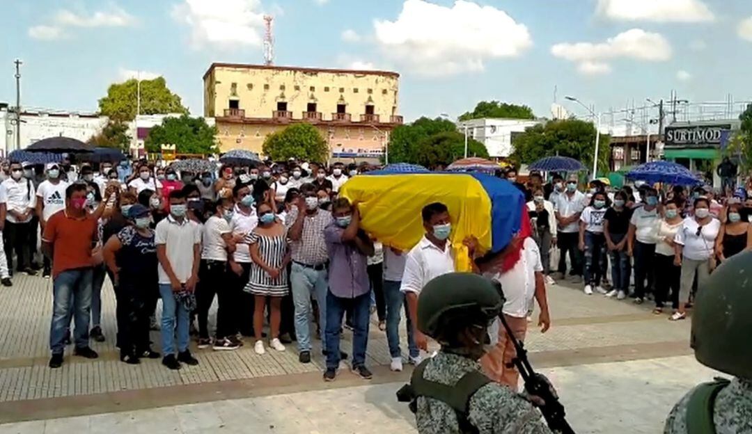 El uniformado falleció luego de ser herido en combate en Puerto Jordán, Arauca