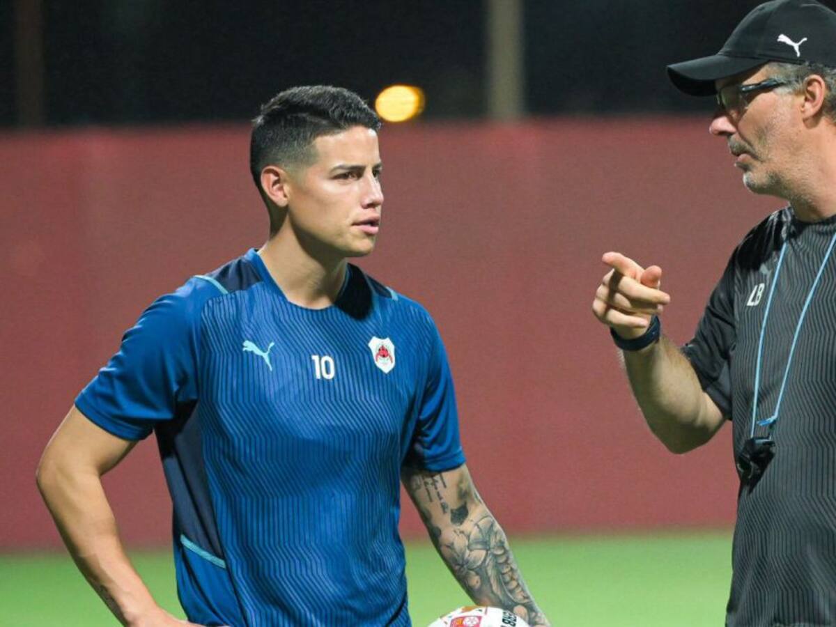 Blanc se declara feliz con James y a la espera de que se siga acomplando