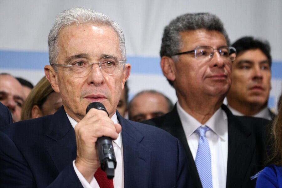 Expresidente Álvaro Uribe. Foto: Colprensa.