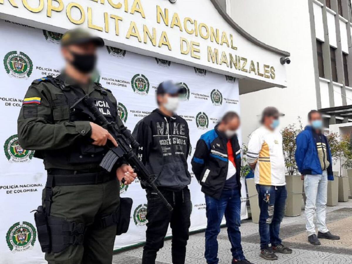 Capturan cuatro integrantes de los autodenominados Los del Páramo Fase II