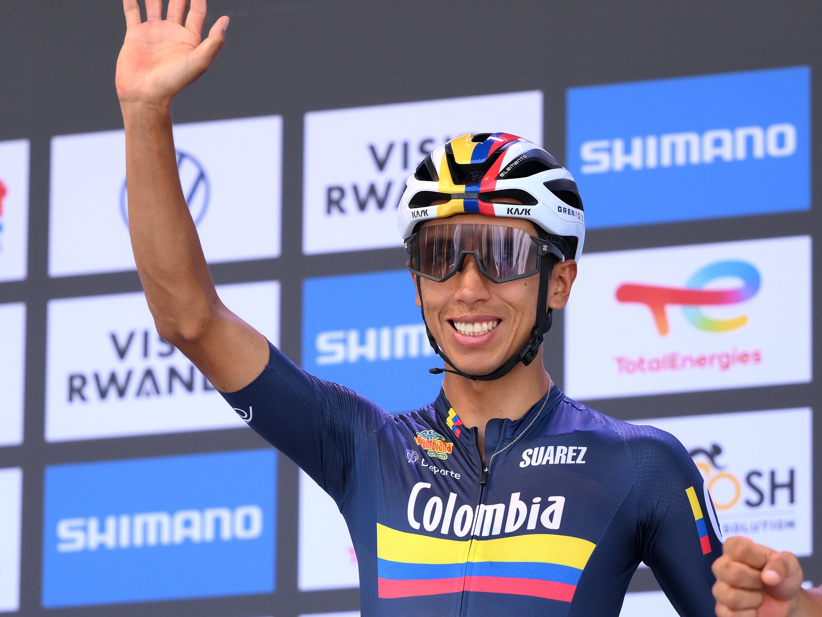 Egan Bernal en la pasada edición del Mundial de Ciclismo. (Photo by David Ramos/Getty Images)