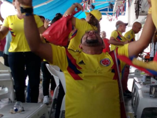 [Fotos] ¡Barranquilla celebra clasificación de Colombia a octavos!
