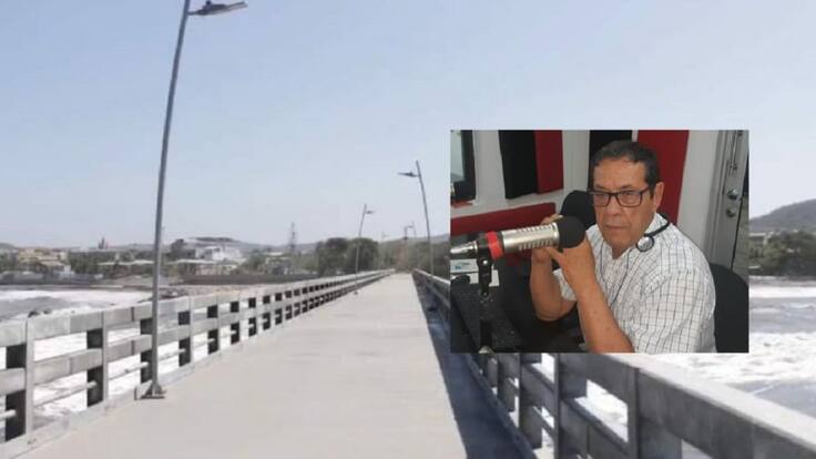 El académico Jorge Villalón, destacó la importancia de la recuperación del muelle de Puerto Colombia