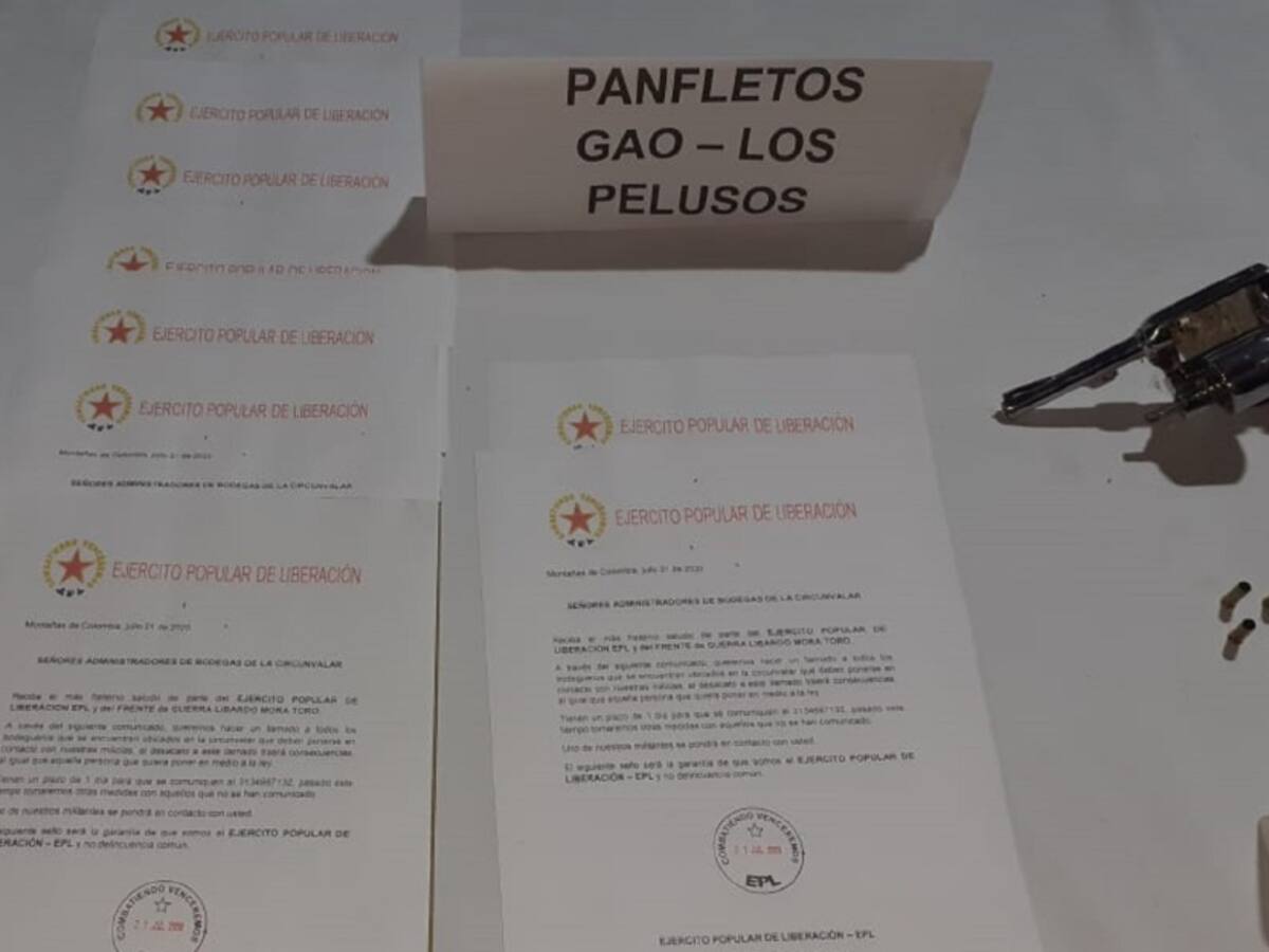Tres presuntos miembros de 'Los Pelusos' fueron capturados