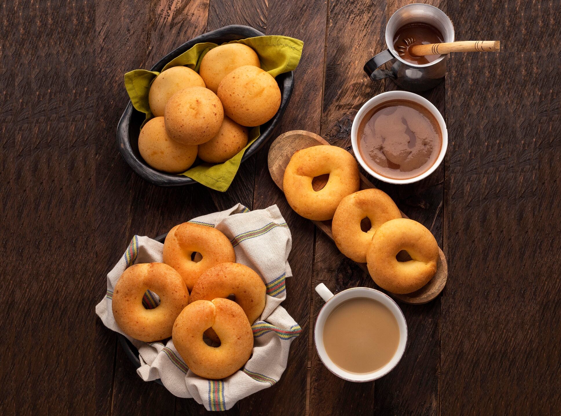 Colombia, tierra de amasijos. Cada región le pone su toque.