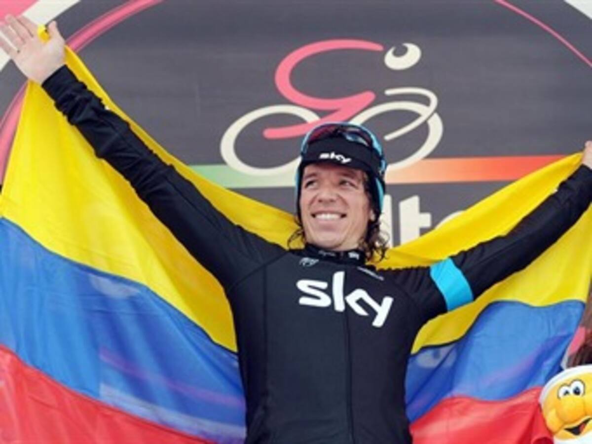 Rigoberto Urán y Carlos Betancur, primero y segundo en décima etapa del Giro de Italia