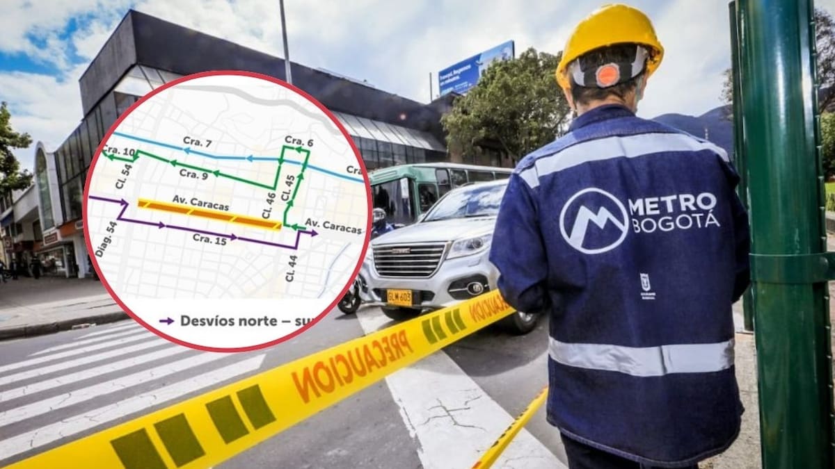 Desde el 5 de Julio habrá nuevos cierres por obras del Metro de Bogotá. ¿Cuáles Son?