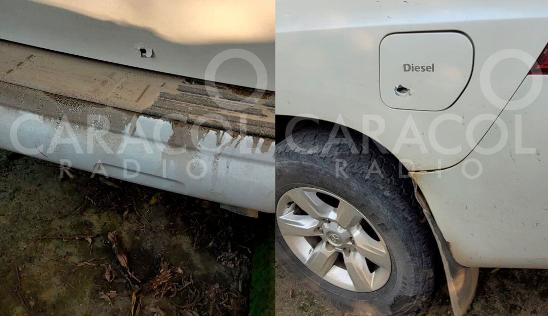 Ataque a caravana de Petro