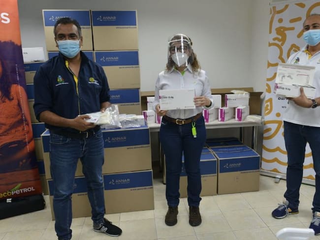 Ecopetrol donó 10 mil pruebas antígeno para Barrancabermeja