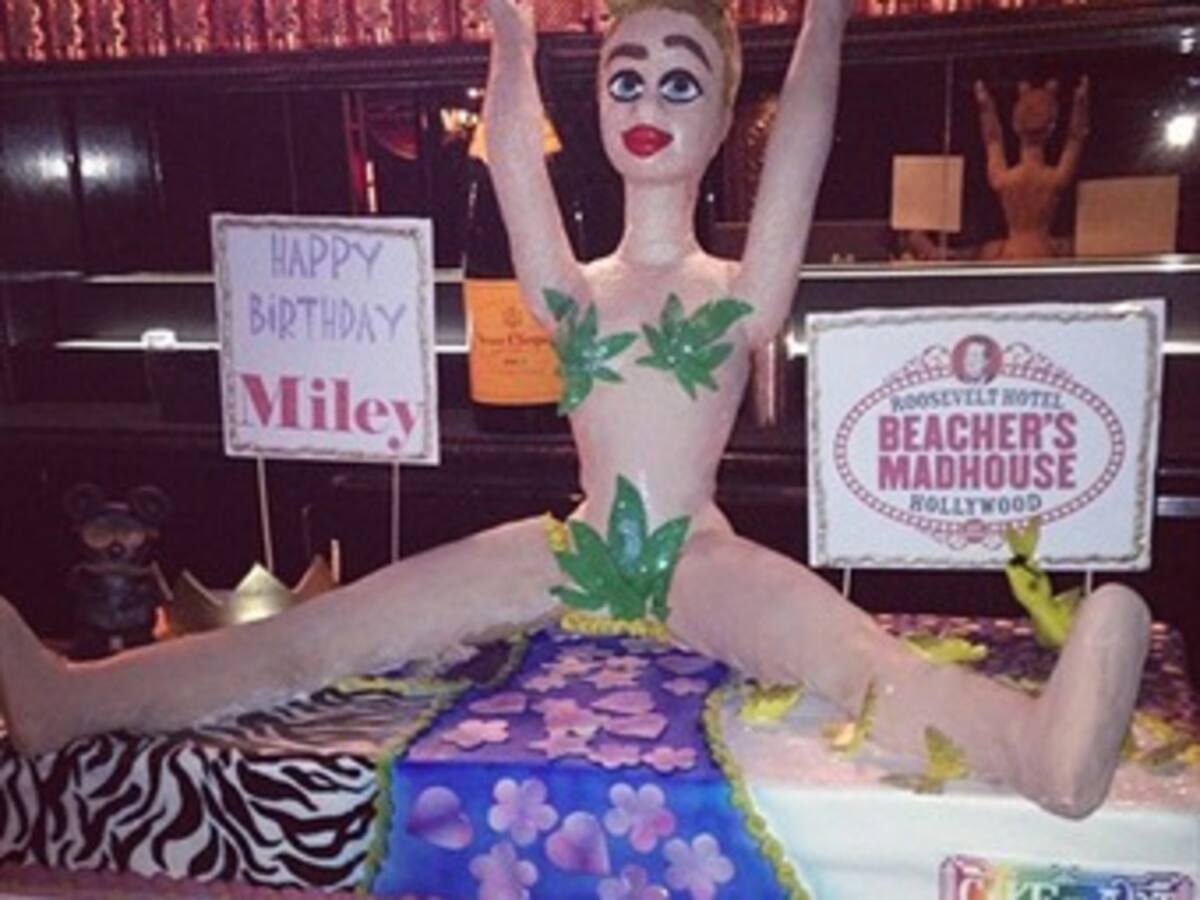 Miley Cyrus celebra su cumpleaños con One Direction