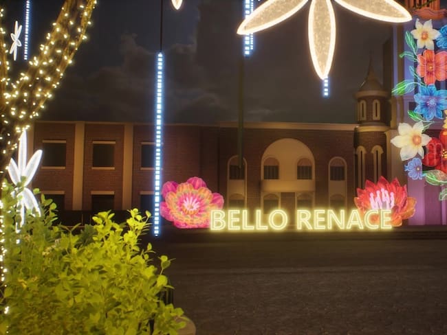 Bello enciende la alegría en navidad, sin pólvora Foto: Alcaldía de Bello