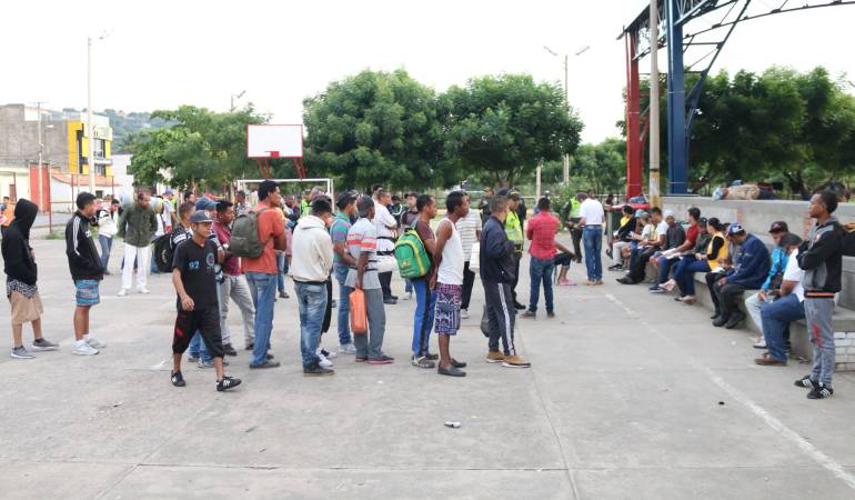 Proceso de caracterización de venezolanos.