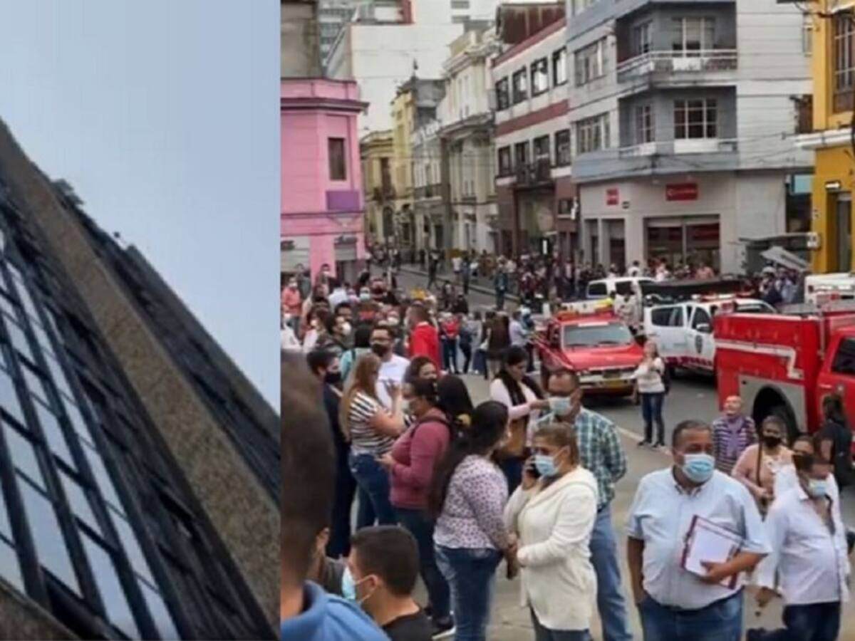 Conato de incendio en una de las torres de la Alcaldía de Manizales